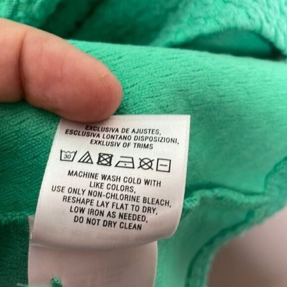 Anthropologie Postmark Size 8 Mint Green Matilde Textured Skater Dress ASO TV - Picture 8 of 12